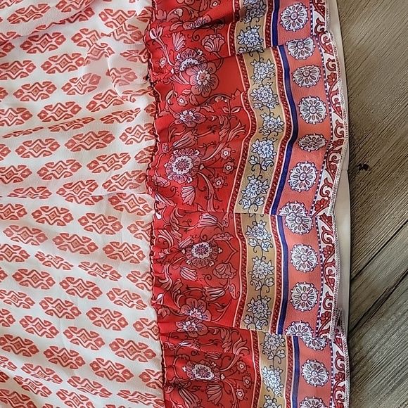 LILY ROSE DRESS PRETTY RED/ORANGE COLOR - Picture 2 of 6